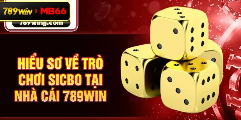 Hiểu sơ về trò chơi Sicbo tại nhà cái 789Win